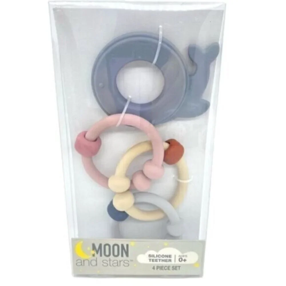 Blue Whale Baby Teether New